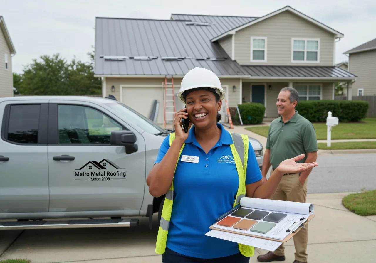 Storm Damage Metal Roof Repair in Northport, MI